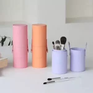 피카소꼴레지오니 브러쉬 케이스 원통 정리 여행용 휴대용 레더 MNS