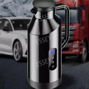 DC 24볼트 12볼트 대용량 차박 일체형 온수 물끓이기 자동차 커피포트 보온병