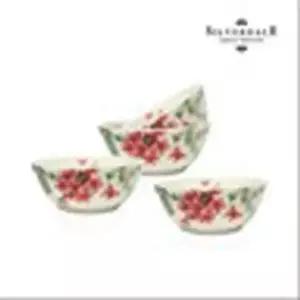 실버데일 에덴핑크 면기 4P세트