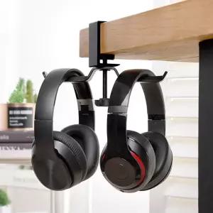 DGITEM 다용도 듀얼 헤드폰 거치대 걸이 헤드셋 VIK8+4MYM