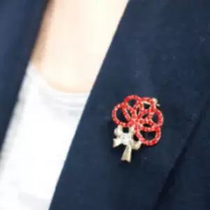 [셀러에이드]어버이날 카네이션 꽃 브로치 배지 선물 카드 16개입