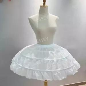 드레스 볼륨 3단 풍성 속치마 스커트 여성 웨딩 패티코트