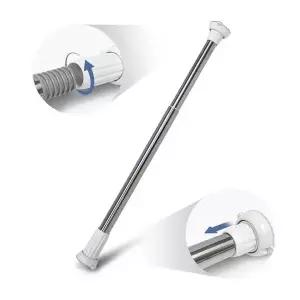 [콩심팥심]TBZ 다용도 커튼봉 길이조절 압축봉 소size