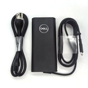 Dell 노트북 충전기 130W USB C 타입 AC 어댑터 XPS 15 9500 9510 9520 17 9700 9710 9720 9730 블랙 DA130PM170