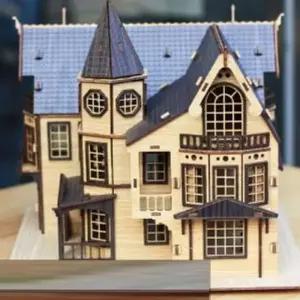 판타지 하우스 조립 건물 미니어처 프라모델 만들기 소품 diy 처음