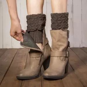 발목토시 방한워머 니트 커버 보온 발토시