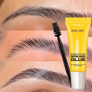 브러시가 포함된 3D 눈썹 스타일링 젤 방수 투명  건조 오래 지속되는 왁스 세트 리프팅 강화제