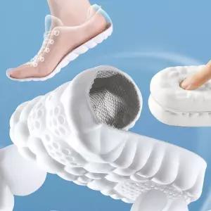 쿠션깔창 기능성 족저근막염 깔창 평발 통증 쿠션 클라우드 쿠션깔창 에어홀 인솔 푹신한깔창