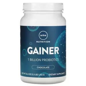 MRM뉴트리션 Gainer 게이너 초콜릿 초코렛 Chocolate 10억 유산균 프로바이오틱스 Probiotics 3.3lb 1512g
