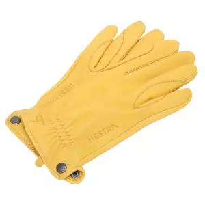 헤스트라 맨즈 디어스킨 라이더 내추럴 옐로우 38823 400- 오토바이 바이크 승마 장갑