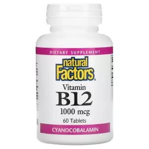 내추럴팩터스 비타민 Vitamin B12 1000mcg 60정