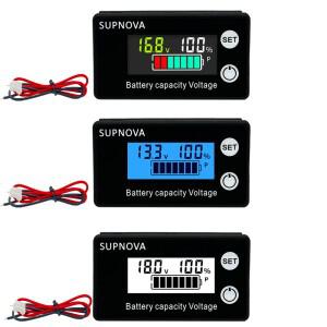 3S-20S DC 배터리 전압계 8V-100V 용량 표시기 전력계 리튬 LiFePO4 납산 셀 12V 24V 48V 60V 72V 84V