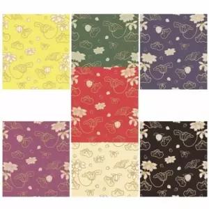 글로벌이지 예한 응용한지4 연꽃지 조선종이 조선지 25장 640x940mm 공예용 포장 부자재 만들기 재료