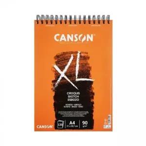 캔숀 캔손 XL 스프링 절취 스케치북 90g A4 120매