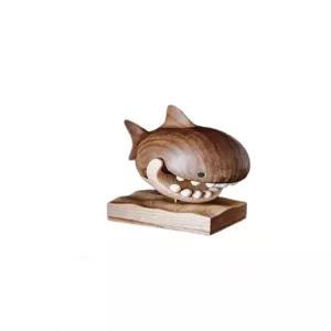 귀여운 상어 유치 보관함 원목 치아보관 배냇머리 기념 베이비투스북 네이밍 포토