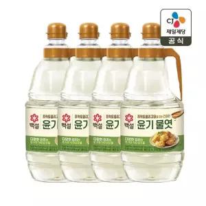 백설 올리고당을 더한 물엿 2.45kg x4개