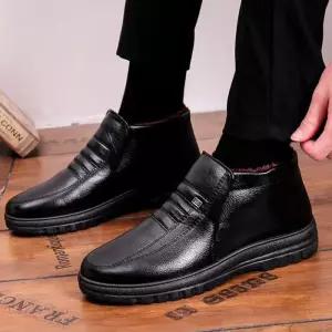 [라일리] Rly 남성 보온 중목 부츠 베이직 털안감 방한 따뜻한