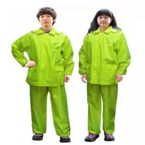 형광 우의 SH 우비 비옷 눈옷 판쵸 작업복 방수복남성 레인코트 여자 단체 성인 남자 캠핑