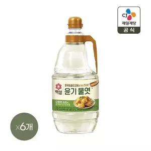 [CJ제일제당]백설 올리고당을 더한 물엿 2.45kg x6개