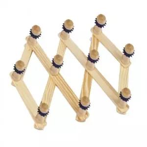 원목 벽옷걸이 벽면 자바라 옷걸이 논슬립 행거