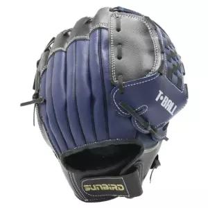썬버드 티볼 야구글러브 ST40 12인치 블루투수 주니어 어린이 가죽 학생 수비