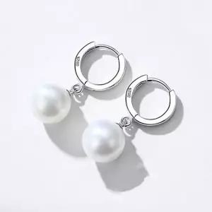 [셀러에이드]우아한 단아함 S925 실버 진주 8mm