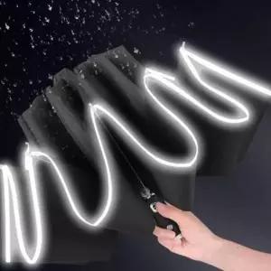 [콩심팥심]고급 반사 기능 자동 우산 양산 겸용 여름 장마용