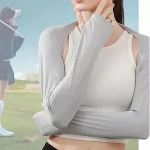 [라일리여성의류] Rly 햇빛차단 긴팔 여름 쿨링 볼레로 어깨 골프 토시