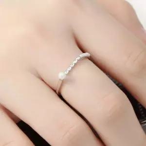 [셀러에이드]실버925 플래티넘 도금 진주 큐빅 스톤 목걸이 여성용