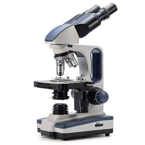 2500X 배율 시덴토프 복합 경 및 쌍안경 40X 스테이지 있는 10X 기계식 콘덴서 SWIFT 아베 아이 25X 실험실 광시야 연구 등급 가 SW350B