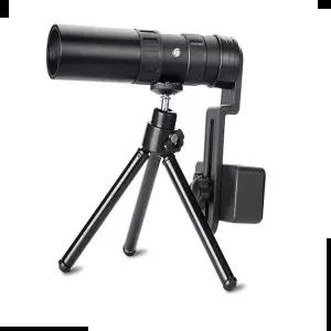고배율망원경 휴대용 망원경 휴대폰 고배율 단망경 300배