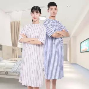 요양 일체형 환자복 노인 입원 실버용품 검진 간병지용구 지용품 진가운 병원 바지 트임 남자 상의 원환자