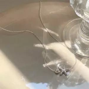 [골드스마일]바다별 진주 장식 목걸이 여성용 우아한 쥬얼리