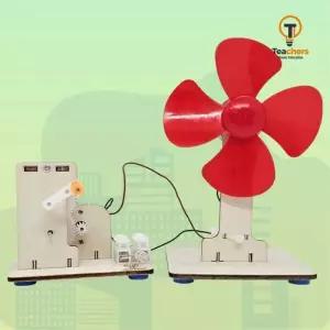 티처스 STEAM 수동발전 선풍기 만들기 (D-11AC) X 5SET자가실습 자가실험 어린이키트 초등 자가 DIY자가 과