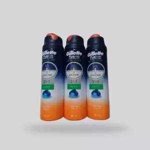 [질레트] 질레트 면도젤 센서티브 2in1 프로글라이드 면도젤 170g x 3개