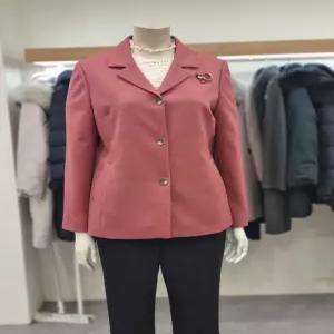 벨리시앙세이브존07베이직카라브로치자켓JK5107