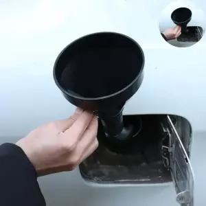 비상주유 엔진오일 냉각수 석유보충용 자바라깔대기 석유보충용