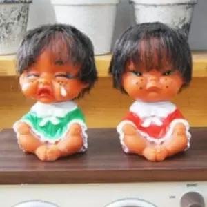 (단가인상) 못난이인형 3P세트 소빈티지인테리어소품 실내장식 연인선물 북유럽 장식품 거실 카페 빈소품