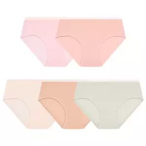 수아팜 여아 베이직 코튼 팬티 5매 세트 (10대 아동 속옷 주니어 초등 학생 청소년 팬티)