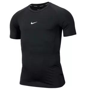 AS 나이키 프로 드라이 타이츠 탑 S S라운드트레이닝반팔 운동복 체육복 츄리닝 반팔티 남성 남자 검정 블