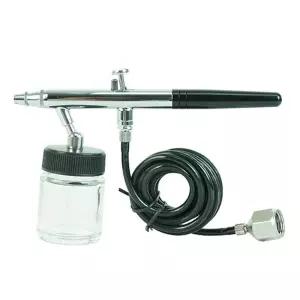 블루텍-에어 브러쉬 스프레이건 ABS-128 0.35mm (1EA)도장건 도색건 작업건 만년필피스 작업용 산업용 공업