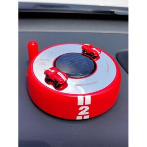 움직이는 태양광 자동차 만들기 2차 햇빛으로 블랙 업그레이드 키트 동시 태양전지판 회전