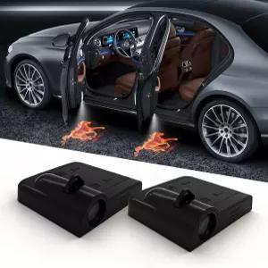 자동차 도어 라이트 로고 프로젝터 2PCS 환영 FLYEEGO의 모든 모델에 장착된 고스트 섀도우 램프 제공