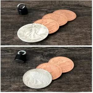 슈페리어 스카치 앤 소다 (더블 락킹 멕시칸 코인 워킹 리버티 하프 달러) 디럭스 세트 - 클로즈업 트릭 /