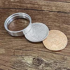 ZQION 스카치 앤 소다 (워킹 리버티 하프 달러) 마술 동전 교체 등장 마술사 환상을 클로즈업하는 소품