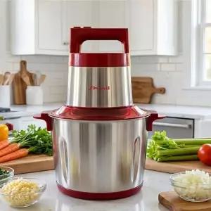 ( )신일SC06CHB 업소용 스텐 파워 다지기 대용량6L 물세척 믹서기