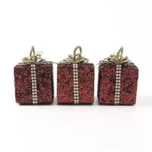 트리 오너먼트 선물상자C 3개 세트 성탄절 소품악세사리 크리스마스장식 꾸미기