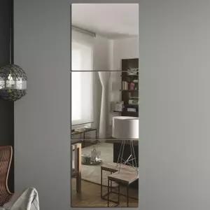 벽에 붙이는 안전 아크릴 거울 3p세트(40x40cm) (정사각)어린이집 유치원 초등학교 교실 가용 아이방