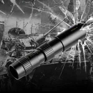 외안경 소형 라이트 나이트 슈퍼 망원줌 단안 망원경 300배