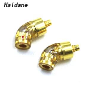 Haldane 헤드폰 컨버터 어댑터 금도금 MMCX 0.78mm 암에서 소니 호환  IER-Z1R M9 M7 까지 한 쌍